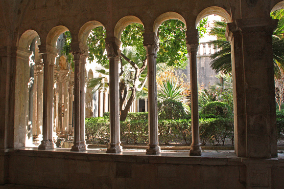 Cloisters at Franciscan Monastery