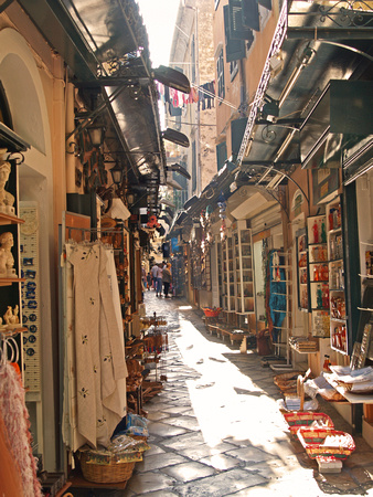 Street in Corfu town
