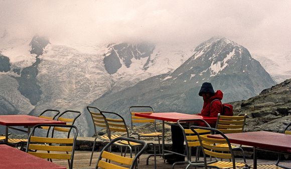 Bernina range from Fuorcla Surlej
