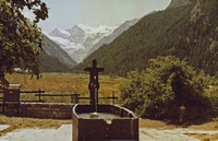Iron fountain at Cogne