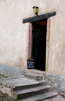 Hotel entrance in Obernai