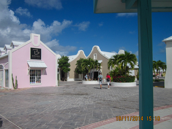 The port at Grand Turk