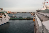 In port at Nassau