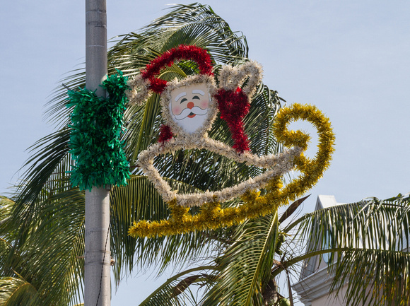 Christmas decorations at Nassau