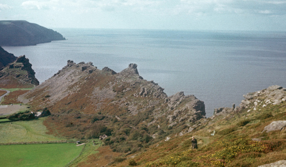 Valley of Rocks, Lynmouth - 1957